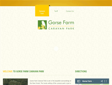 Tablet Screenshot of gorse-farm.co.uk